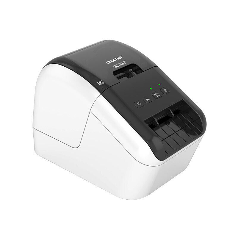 Brother QL-800 printer, compatible cartridges at FetchInk