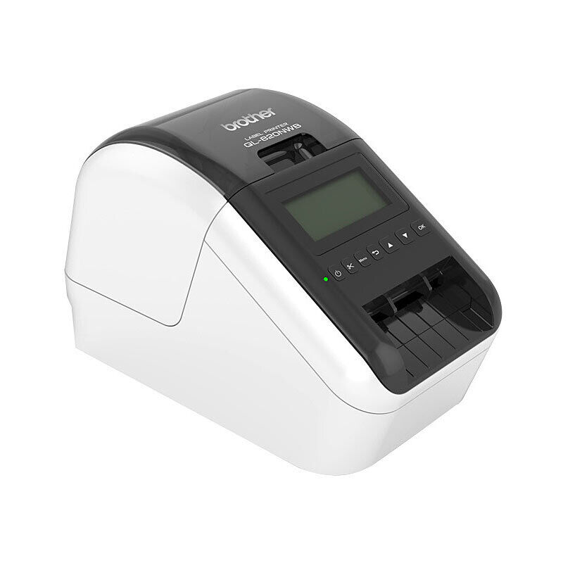 Brother QL-820NWB printer, compatible cartridges at FetchInk