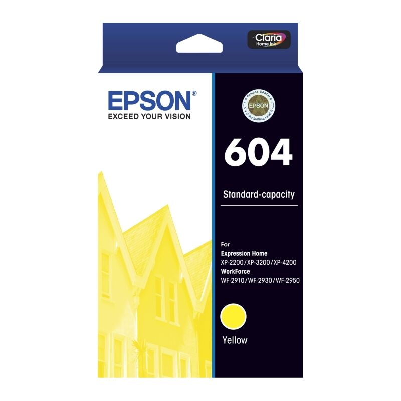 Epson 604 Yellow Ink Cartridge